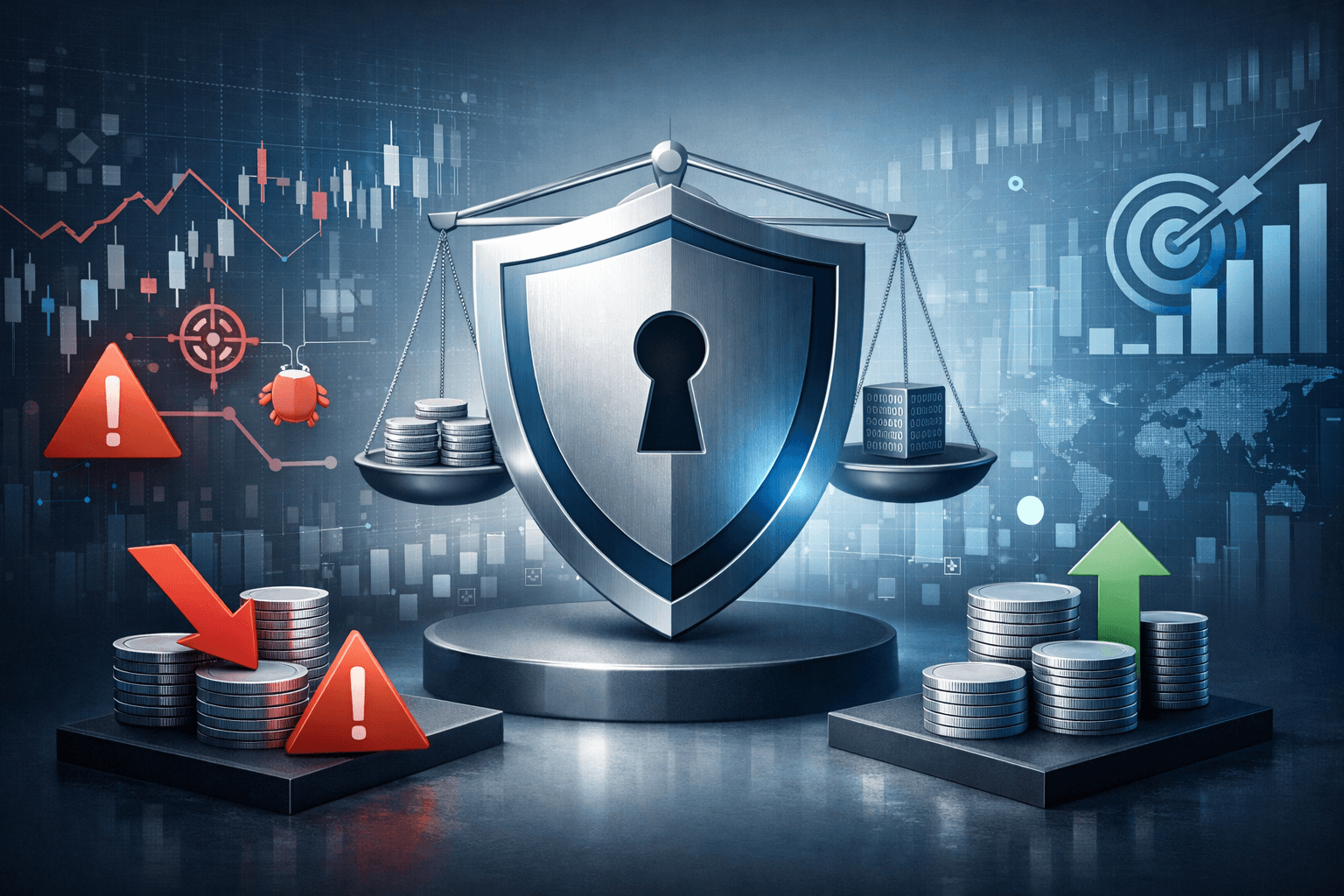 Imagen principal del artículo: Modelo de decisión para inversión en ciberseguridad: riesgo, coste y ROI defendible para CFO y comité