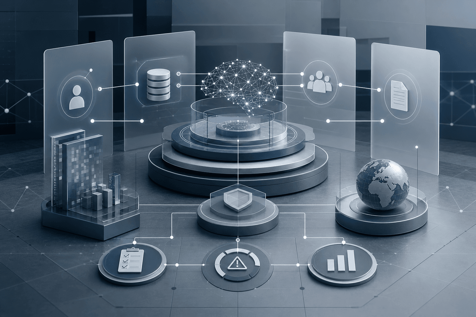 Imagen principal del artículo: IA generativa en empresa: controles mínimos (datos, permisos y contratos) para habilitar casos de uso con control