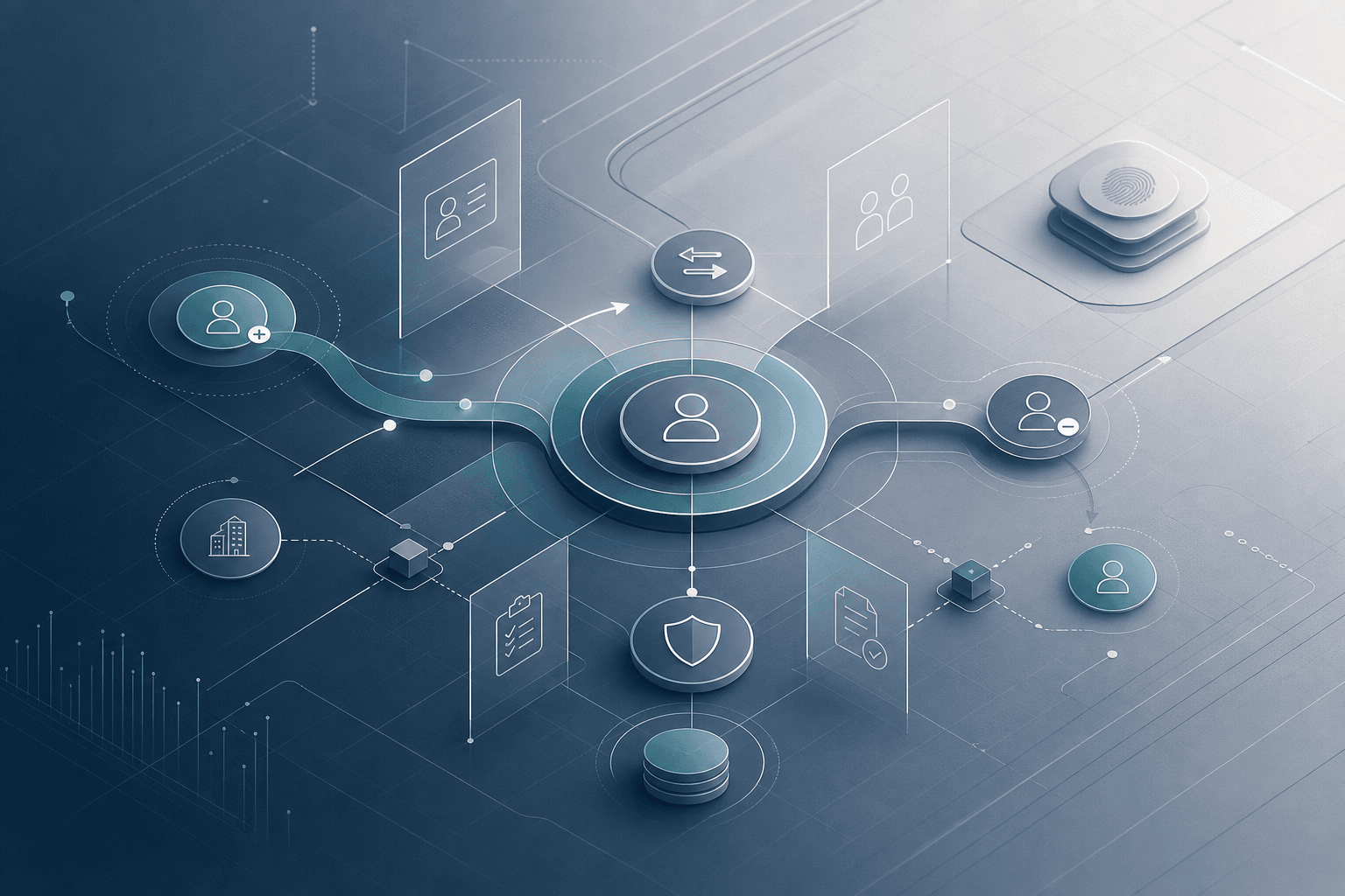 Imagen principal del artículo: Playbook: Joiner‑Mover‑Leaver (JML): alta, cambios y baja de accesos con lista de verificación y SLAs