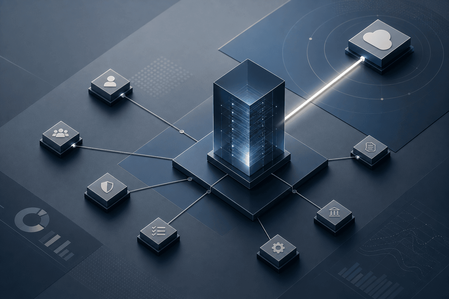 Imagen principal del artículo: Riesgo de concentración tecnológica: cómo evaluar dependencia de un único proveedor cloud o SaaS crítico